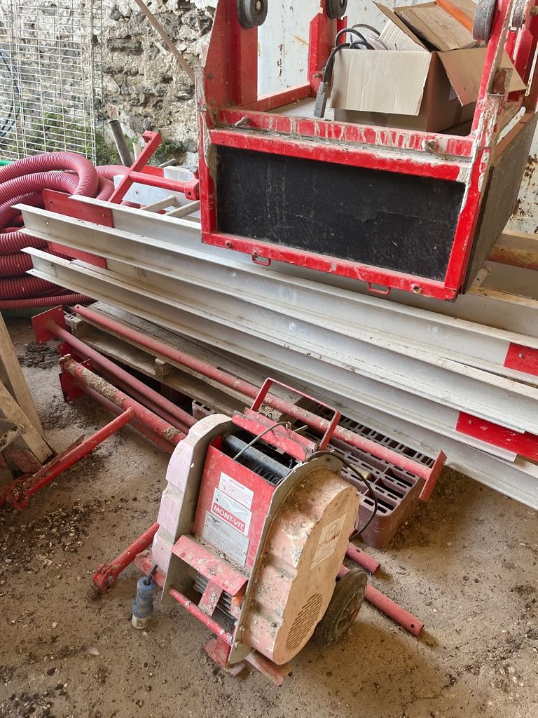 VENTE EN PRESENTIEL – MATERIEL DE CHANTIER ET MACONNERIE